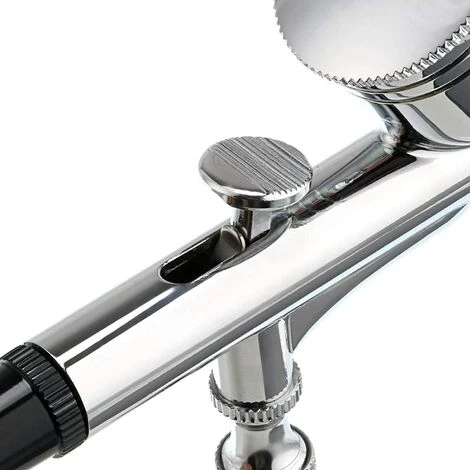 AOUGO Pistolet Aérographe à Alimentation Par Gravité à Double Action Kit De Peinture D'art En Aérosol 0.3mm Outil Pour Ongles De Tatouage Tasse D'alimentation Par Gravité 7CC Et Buse De 0.3mm 4 AOUGO Pistolet Aérographe à Alimentation Par Gravité à Double Action Kit De Peinture D'art En Aérosol 0.3mm Outil Pour Ongles De Tatouage Tasse D'alimentation Par Gravité 7CC Et Buse De 0.3mm – Image 4