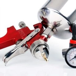 Fuienko – Pistolet De Pulvérisation HVLP Par Gravité, 1.4mm, Avec Régulateur D'air, Couche De Base De Peinture Automobile 9 Fuienko – Pistolet De Pulvérisation HVLP Par Gravité, 1.4mm, Avec Régulateur D'air, Couche De Base De Peinture Automobile -Pistolet à peinture Soldes 65405345 5