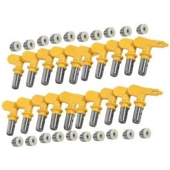 JUNJUN Astuce De Pistolet De Pulvérisation De Peinture Airless En Acier De Tungstène Réversible Utile Pour Intérieur Accessable Pulvérisable Graden Outil(217),pommeau De Douche -Pistolet à peinture Soldes 65414505 5