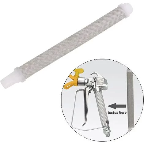 LONVRèE 5 Pièces Éléments De Filtre À Pistolet À Pulvériser Airless 60 Mesh Buse Pulteuse De Peinture Air Sans Air Accessoires Pour Wagner Airless Paint Spray Gun 3 LONVRèE 5 Pièces Éléments De Filtre À Pistolet À Pulvériser Airless 60 Mesh Buse Pulteuse De Peinture Air Sans Air Accessoires Pour Wagner Airless Paint Spray Gun – Image 3