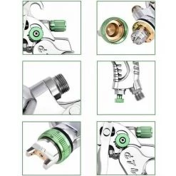 BENOBBY KIDS Professionnel Pistolet à Peinture Haute Pression Kit Pistolet à Pulvérisation D'Air Pistolet A Peinture Pneumatique à Alimentation Par Gravité HVLP 600CC 1.4MM/1.7MM/2.0MM 3 Taille Buses 7 BENOBBY KIDS Professionnel Pistolet à Peinture Haute Pression Kit Pistolet à Pulvérisation D'Air Pistolet A Peinture Pneumatique à Alimentation Par Gravité HVLP 600CC 1.4MM/1.7MM/2.0MM 3 Taille Buses -Pistolet à peinture Soldes 65683601 3