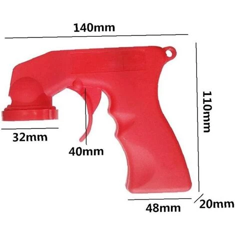 OSQI Adaptateur De Poignée D'outil De Pulvérisation Aérosol Universelle Avec Poignée Complète De L'outil De Réparation D'entretien De Voiture 2 OSQI Adaptateur De Poignée D'outil De Pulvérisation Aérosol Universelle Avec Poignée Complète De L'outil De Réparation D'entretien De Voiture – Image 2