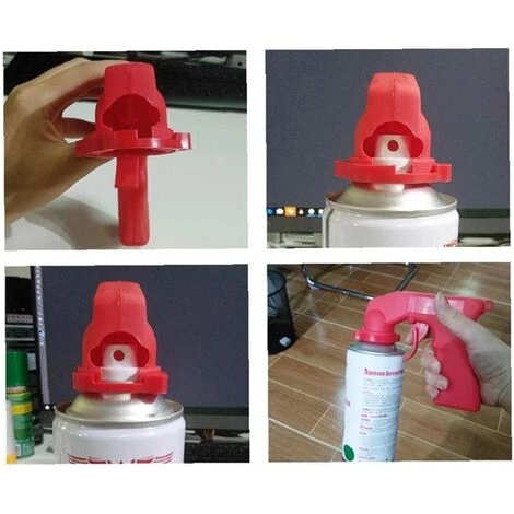 OSQI Adaptateur De Poignée D'outil De Pulvérisation Aérosol Universelle Avec Poignée Complète De L'outil De Réparation D'entretien De Voiture 4 OSQI Adaptateur De Poignée D'outil De Pulvérisation Aérosol Universelle Avec Poignée Complète De L'outil De Réparation D'entretien De Voiture – Image 4