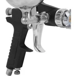 MERéTéET Pulvérisateur De Peinture, Outil Pneumatique, Acier Inoxydable Haute Résistance Pour Travail Du Bois Industriel Usine -Pistolet à peinture Soldes 66085151 3