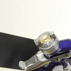 EPHé Mini Pistolet à Peinture Gravité H2000，0,8mm Buse En Cuivre Pulvérisateur De Peinture En Aluminium Compresseur D'air Outil Pour Auto Meubles Clôture Revêtement De Surface -Pistolet à peinture Soldes 66169371 3