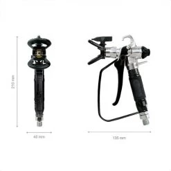 EPHé Pistolet Peinture Airless, Pression Maximum 250 BAR, Passage Fluide 517 -Pistolet à peinture Soldes 66169383 5