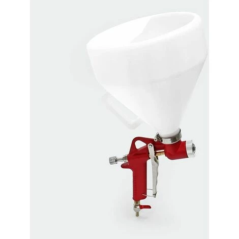 ZHUOXUAN Pistolet à Crépir Avec Godet 6l 3 Buses Pistolet à Peinture Pneumatique Crépi 2 ZHUOXUAN Pistolet à Crépir Avec Godet 6l 3 Buses Pistolet à Peinture Pneumatique Crépi – Image 2