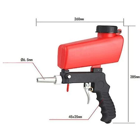 HELLO KITTY BAIN Petit Pistolet De Sablage Pneumatique Portatif Pistolet De Sablage Pneumatique Portable 4 HELLO KITTY BAIN Petit Pistolet De Sablage Pneumatique Portatif Pistolet De Sablage Pneumatique Portable – Image 4