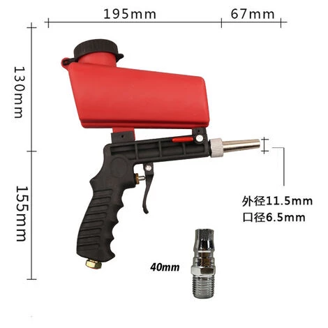 HELLO KITTY BAIN Petit Pistolet De Sablage Pneumatique Portatif Pistolet De Sablage Pneumatique Portable 5 HELLO KITTY BAIN Petit Pistolet De Sablage Pneumatique Portatif Pistolet De Sablage Pneumatique Portable – Image 5