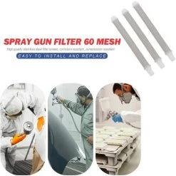YEURIé Éléments De Filtre À Pistolet À Pulvériser Airless 5Pcs 60 Mesh Pour Wagner Airless Paint Spray Gun 9 YEURIé Éléments De Filtre À Pistolet À Pulvériser Airless 5Pcs 60 Mesh Pour Wagner Airless Paint Spray Gun -Pistolet à peinture Soldes 66386820 5