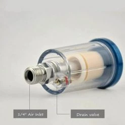 PREMIER Séparateur D'eau à Air Comprimé 1/4", Mini Séparateur De Filtre à Air Pour Compresseur Pistolet à Peinture Et Autres Outils Pneumatiques -Pistolet à peinture Soldes 66386990 4