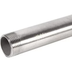 GRID COOL Raccord De Tuyau En Acier Inoxydable, Connecteur De Tuyau Fileté Mâle X Mâle Pour Tuyau D'Air Et Tuyau D'Eau, Longueur 200 Mm/7,87 Pouces -Pistolet à peinture Soldes 66756409 3