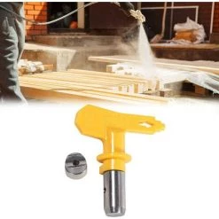 GRID COOL Embouts De Pistolet De Pulvérisation Buse De Pulvérisateur De Peinture Nouvelle Buse De Pulvérisation Sans Air Pour Pistolet De Pulvérisation Sans Air Et Buse De Pulvérisateur De Peinture (525) -Pistolet à peinture Soldes 66878435 5