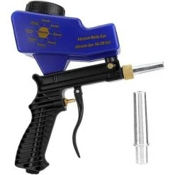 OCXIN Pistolet De Sablage Pneumatique, Le Pistolet De Sablage Antirouille Pneumatique à Gravité Portable élimine Les Taches De Rouille Bleue
