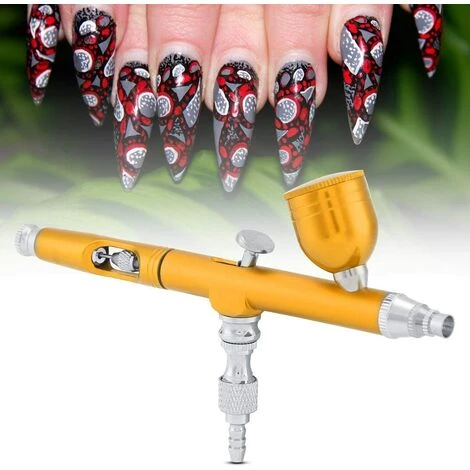 LTS FAFA 1pc Kit Aérographe 7CC à Double Action 0.3mm Pistolet Peinture Professionnel Outil Pour Arts Maquillage Tatouages Temporaires Décoration Pour Gâteaux(Couleur Aléatoire) 1 LTS FAFA 1pc Kit Aérographe 7CC à Double Action 0.3mm Pistolet Peinture Professionnel Outil Pour Arts Maquillage Tatouages Temporaires Décoration Pour Gâteaux(Couleur Aléatoire)