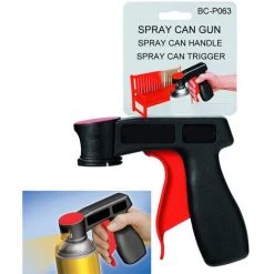 LADACèE Poignée De Pistolet Spray Aérosol - Pistolet Bombe Peinture, Poignée De Pistolet Originale Pour Bombes Aérosols, Support De Boîte À Laque, Pistolet À Peinture Pour Bombes Aérosols -Pistolet à peinture Soldes 67596950 3