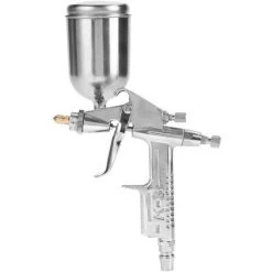 LADACèE Pistolet De Peinture En Aérosol De Pulvérisation D'air De Buse De 0,5 Mm, Mini Pistolet De Pulvérisation De Peinture Pneumatique Professionnel En Aluminium K-3 Pour L'automobile, Les Meubles, Le Mur,