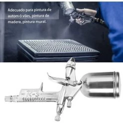 LADACèE Pistolet De Peinture En Aérosol De Pulvérisation D'air De Buse De 0,5 Mm, Mini Pistolet De Pulvérisation De Peinture Pneumatique Professionnel En Aluminium K-3 Pour L'automobile, Les Meubles, Le Mur, 7 LADACèE Pistolet De Peinture En Aérosol De Pulvérisation D'air De Buse De 0,5 Mm, Mini Pistolet De Pulvérisation De Peinture Pneumatique Professionnel En Aluminium K-3 Pour L'automobile, Les Meubles, Le Mur, -Pistolet à peinture Soldes 67596951 3
