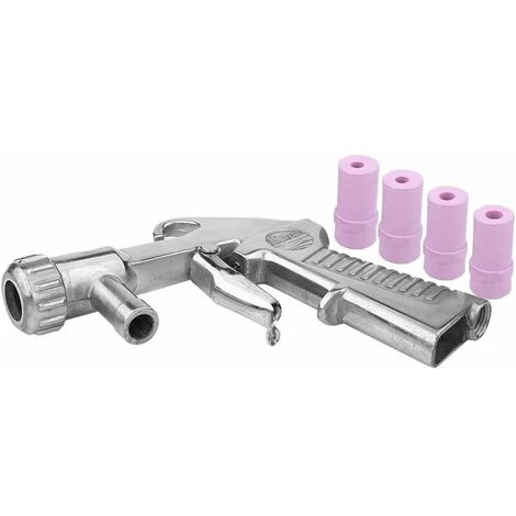 Kit Pistolet De Sablage, Air Siphon Sandblaster Sableuse, Pulvérisateur De Pistolet à Alimentation Par Gravité Avec 4 Buses En Céramique, Grenaillage Abrasif Sableuse Feed Blast Pistolet,Tanètue 3 Kit Pistolet De Sablage, Air Siphon Sandblaster Sableuse, Pulvérisateur De Pistolet à Alimentation Par Gravité Avec 4 Buses En Céramique, Grenaillage Abrasif Sableuse Feed Blast Pistolet,Tanètue – Image 3