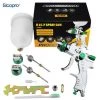 CATHERINE Kit De Pistolet De Pulvérisation Haute Pression HVLP 600CC Avec Buse 3 Tailles 4MM/1.7MM/2.0MM