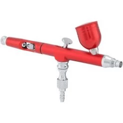 OYLDA Kit Aérographe, Kit Pistolet à Peinture Double Action 7CC Capacité 0,3 Mm Outils Du Kit
