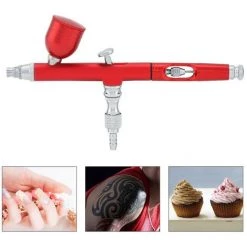 OYLDA Kit Aérographe, Kit Pistolet à Peinture Double Action 7CC Capacité 0,3 Mm Outils Du Kit 7 OYLDA Kit Aérographe, Kit Pistolet à Peinture Double Action 7CC Capacité 0,3 Mm Outils Du Kit -Pistolet à peinture Soldes 68137191 3