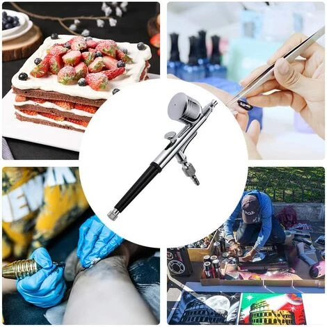OYLDA Air Brush Airbrush Kit 0.5mm Paint Art Nail Art Spray Gun Compresseur 3 OYLDA Air Brush Airbrush Kit 0.5mm Paint Art Nail Art Spray Gun Compresseur – Image 3