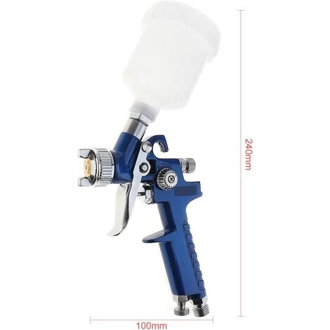 OYLDA 1.0MM Buse H-2000 Professional HVLP Spray Gun Mini Air Paint Spray Guns Airbrush For Painting Car 2 OYLDA 1.0MM Buse H-2000 Professional HVLP Spray Gun Mini Air Paint Spray Guns Airbrush For Painting Car – Image 2