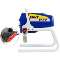 GRUPO K-2 Airless Pulverizador De Pintura Tp-395 -Pistolet à peinture Soldes 68286990 4