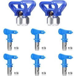 Pistolet Ă peinture Soldes 37 ASUPERMALL Ensemble De Buses De Peinture Sans Air Kit De Buse De Pulvérisateur De Peinture Sans Air