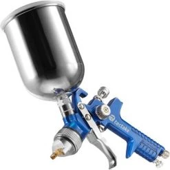 TECTAKE 3 Pistolets à Peinture HVLP, Aérographe 1,7 Mm + 1,3 Mm + 0,8 Mm En Aluminium Avec Coffret - Bleu 7 TECTAKE 3 Pistolets à Peinture HVLP, Aérographe 1,7 Mm + 1,3 Mm + 0,8 Mm En Aluminium Avec Coffret - Bleu -Pistolet à peinture Soldes 7513778 3